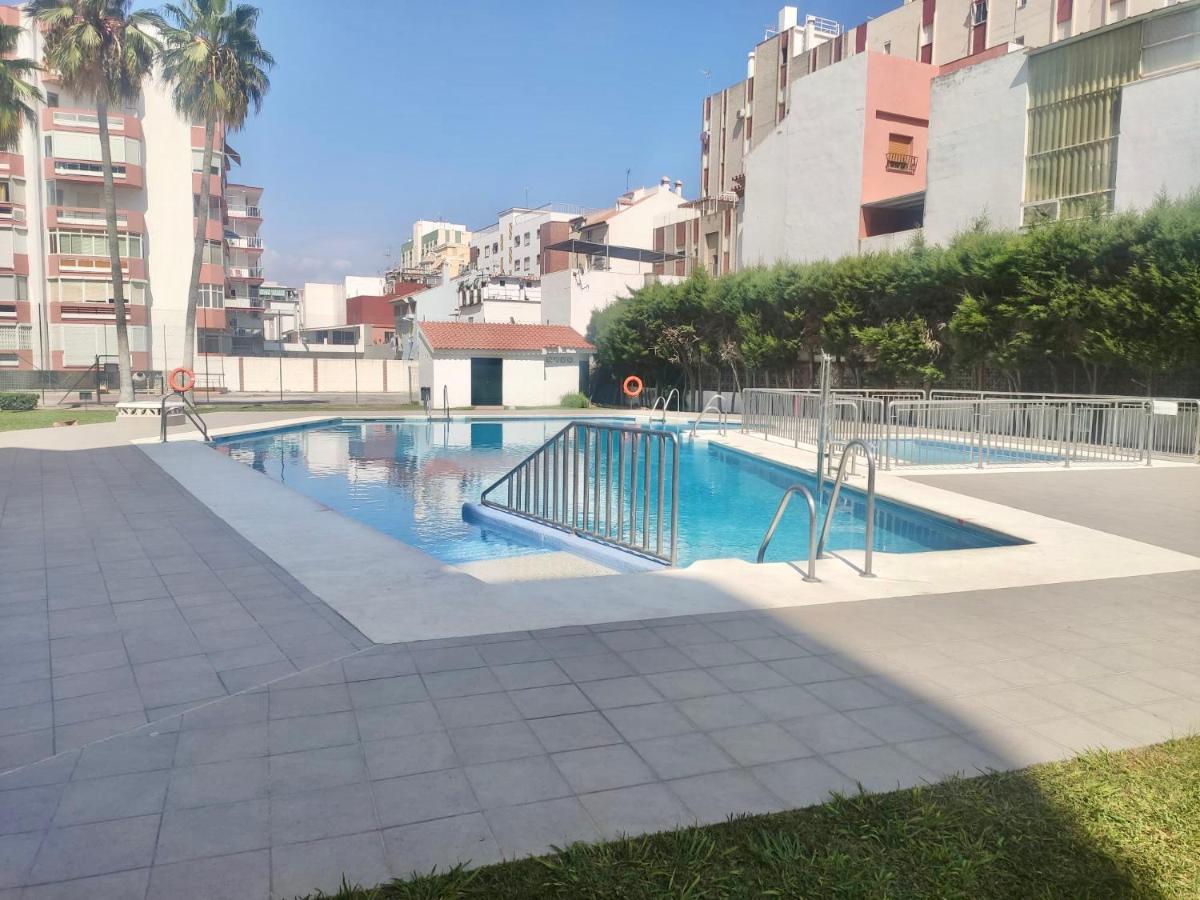 Precioso Estudio Con Piscina, Junto A La Playa Torre Del Mar Exterior foto